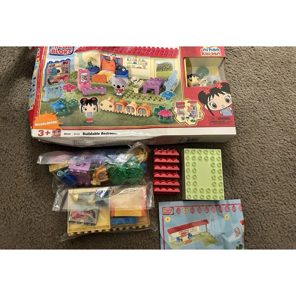 Mega Bloks Kai-Lan Bedroom Preschool Building Set